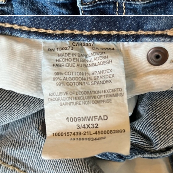 Wrangler Retro Flare jeans size 3/4 - Picture 10 of 10